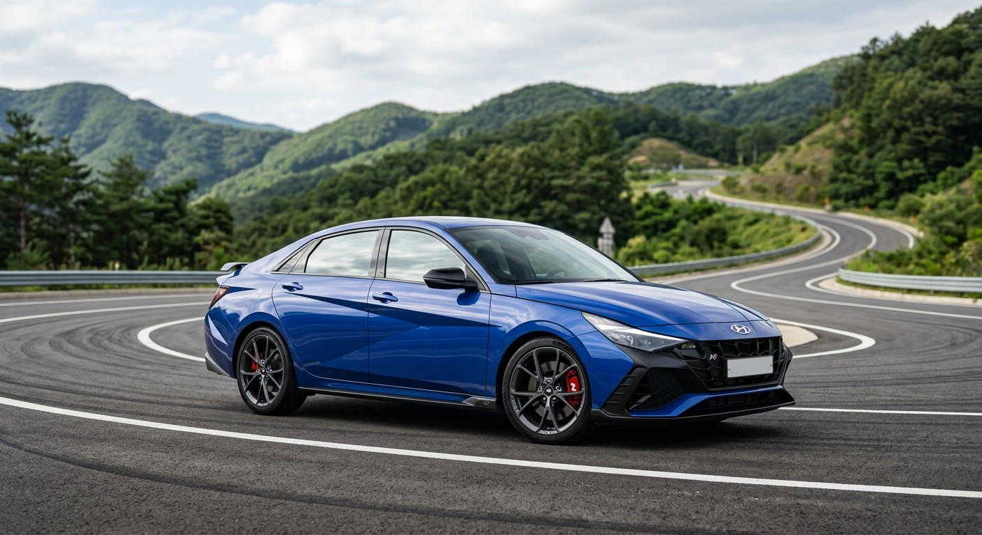 현대 아반떼 N 드라이브 리뷰: 일상과 트랙을 넘나드는 고성능 세단의 매력 image 1