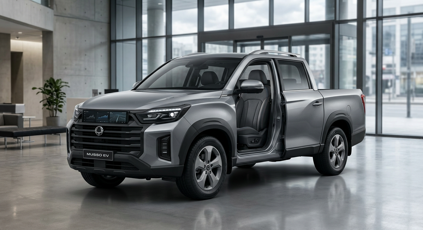 KGM 무쏘 EV 픽업 혁명? 국내 최초 전기 픽업트럭의 모든 것 image 3