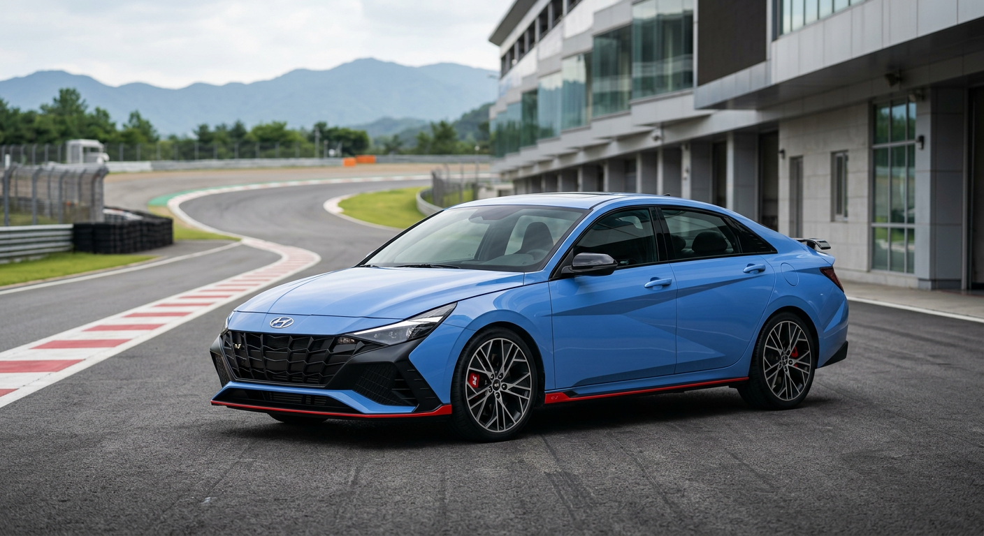 현대 아반떼 N 드라이브 리뷰: 일상과 트랙을 넘나드는 고성능 세단의 매력 image 3
