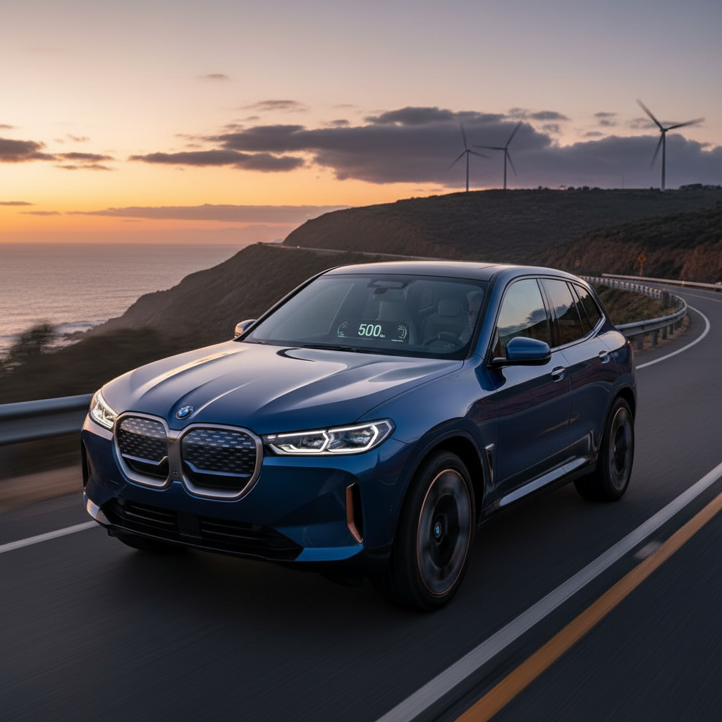 bmw ix3 500km suv